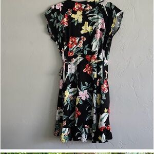 Tropical Floral Dress 8 (U.K12)